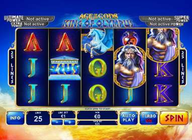 Age of the Gods: King of Olympus (Playtech) обзор