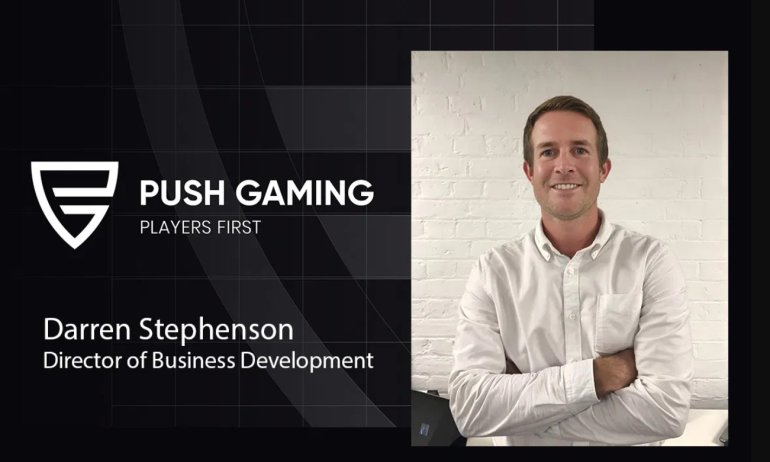 Даррен Стивенсон из Push Gaming (фото) European Gaming)