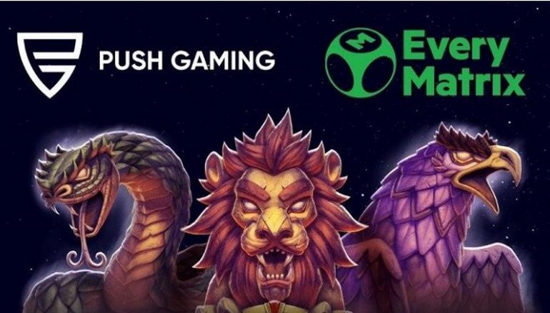 Push Gaming, CasinoEngine, EveryMatrix