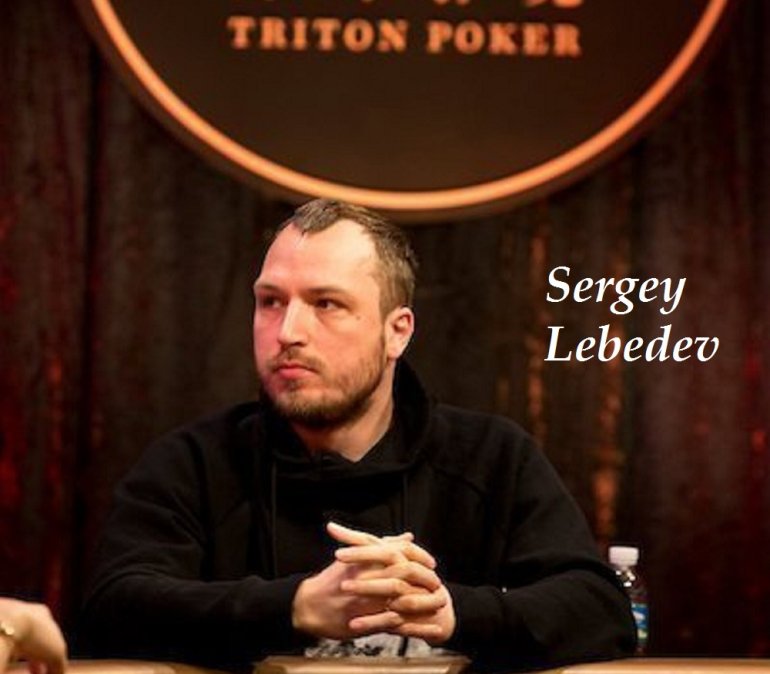 Сергей Лебедев на турнире Short Deck серии 2019 Triton Poker Series Jeju