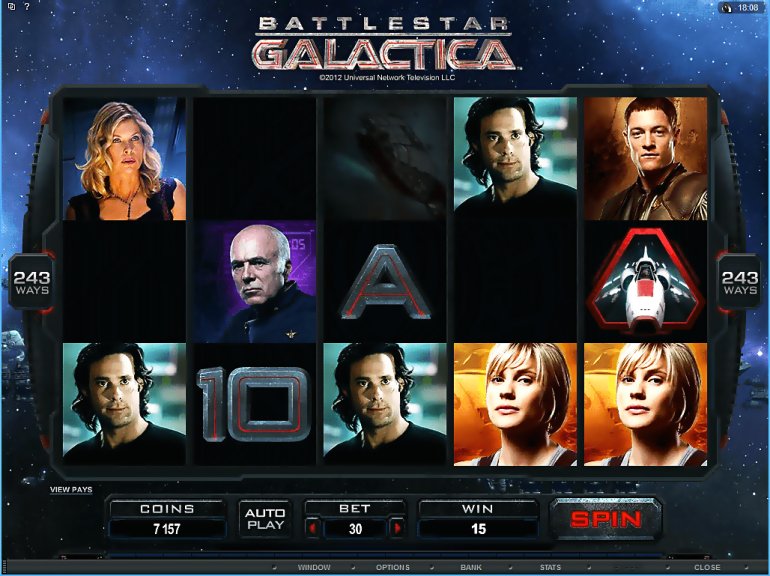 Игровой автомат battlestar galactica casino