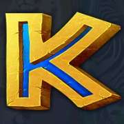 Символ K в Rumble Rhino Megaways