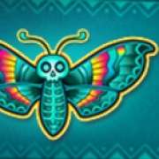 Символ Moth в Dia Muertos