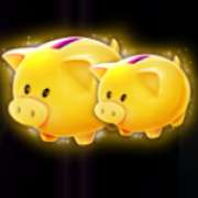 Символ Золотые свиньи в Piggy Bank Twins