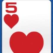 Символ Пять червей в Jackpot Poker