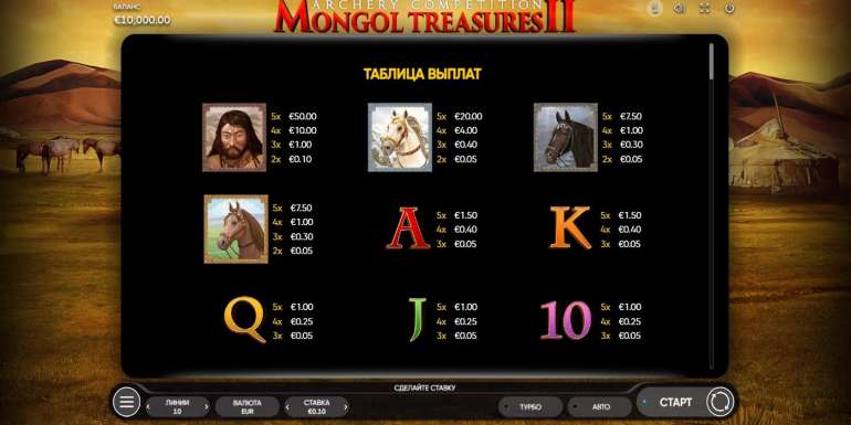 Сокровища Монгола II: Соревнования по стрельбе из лука