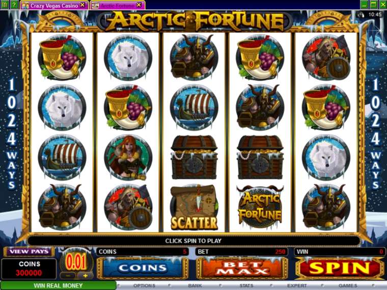 Видео покер Arctic Fortune демо-игра