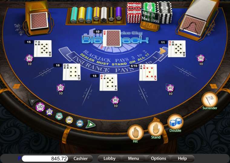 Видео покер Atlantic City Blackjack – Elite Edition демо-игра