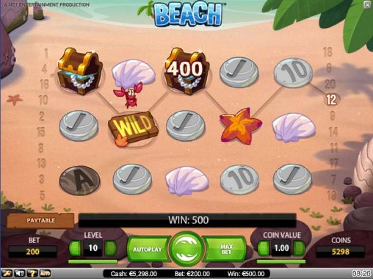 Видео покер Beach демо-игра