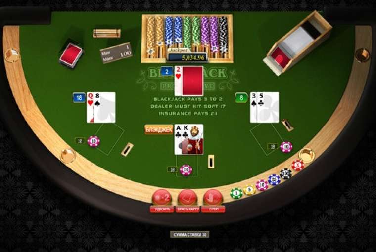 Видео покер Blackjack Progressive демо-игра