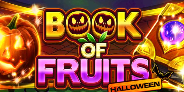 Видео покер Book of Fruits Halloween демо-игра
