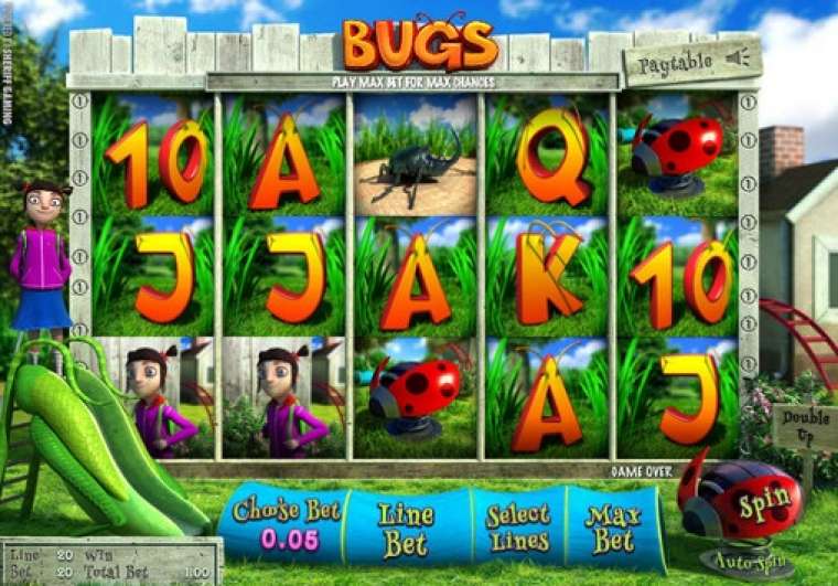 Видео покер Bugs демо-игра