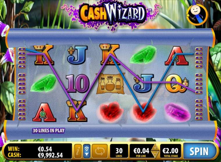 Видео покер Cash Wizard демо-игра
