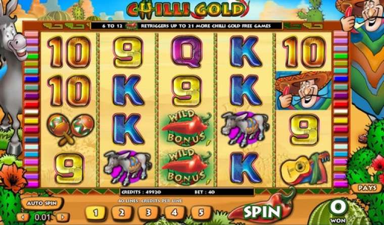 Видео покер Chilli Gold демо-игра
