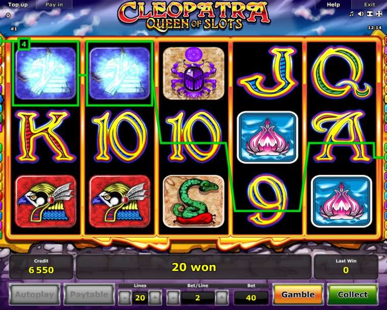 Видео покер Cleopatra – Queen of Slots демо-игра
