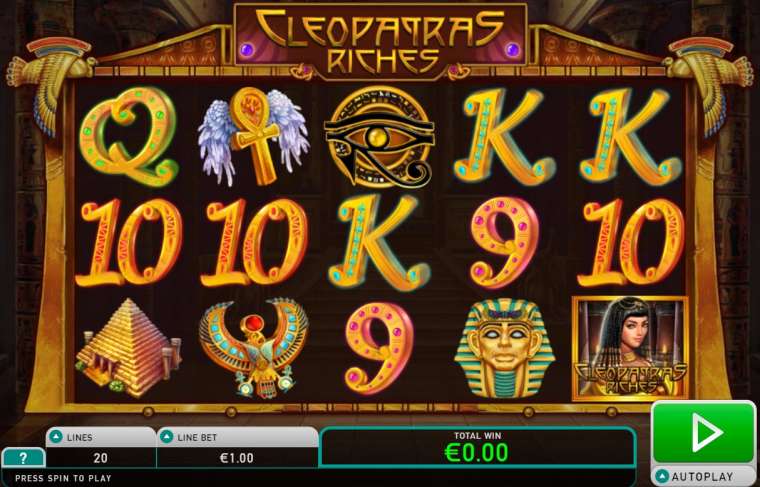 Видео покер Cleopatra’s Riches демо-игра