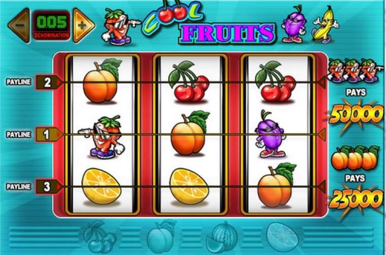 Видео покер Cool Fruits демо-игра