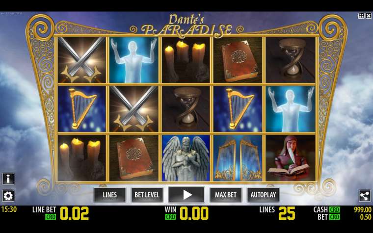 Видео покер Dante’s Paradise демо-игра