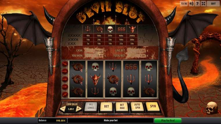 Онлайн слот Devil Slot играть