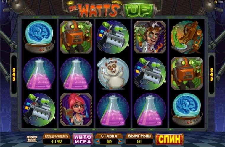 Видео покер Dr. Watts Up демо-игра