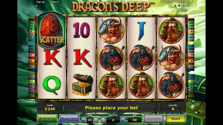 Видео покер Dragons’ Deep демо-игра