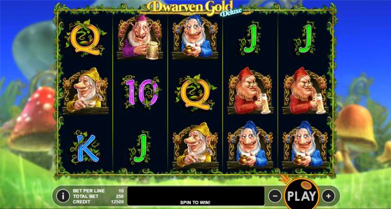 Видео покер Dwarven Gold Deluxe демо-игра