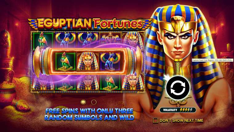 Видео покер Egyptian Fortunes демо-игра
