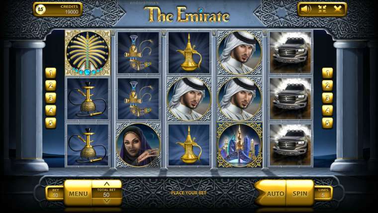 Видео покер Emirate демо-игра