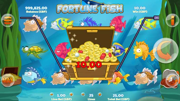 Онлайн слот Fortune Fish играть