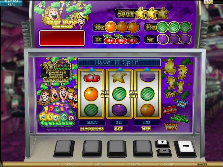 Видео покер Fruit Bingo демо-игра