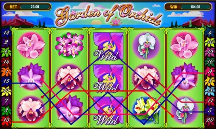 Видео покер Garden of Orchids демо-игра