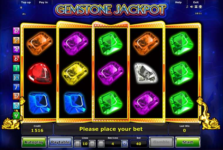 Видео покер Gemstone Jackpot демо-игра