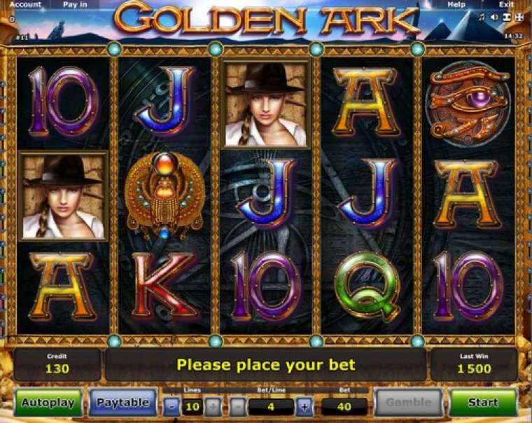 Онлайн слот Golden Ark играть