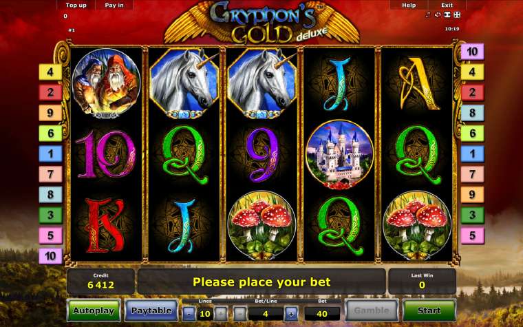 Видео покер Gryphon’s Gold Deluxe демо-игра