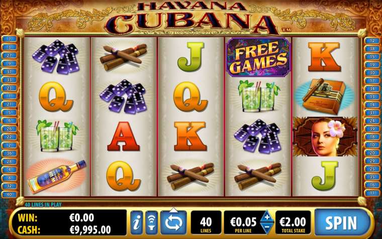 Видео покер Havana Cubana демо-игра