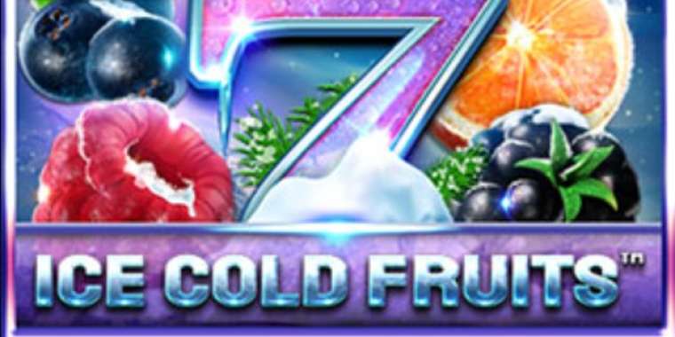 Видео покер Ice Cold Fruits демо-игра