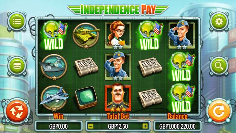 Видео покер Independence Pay демо-игра