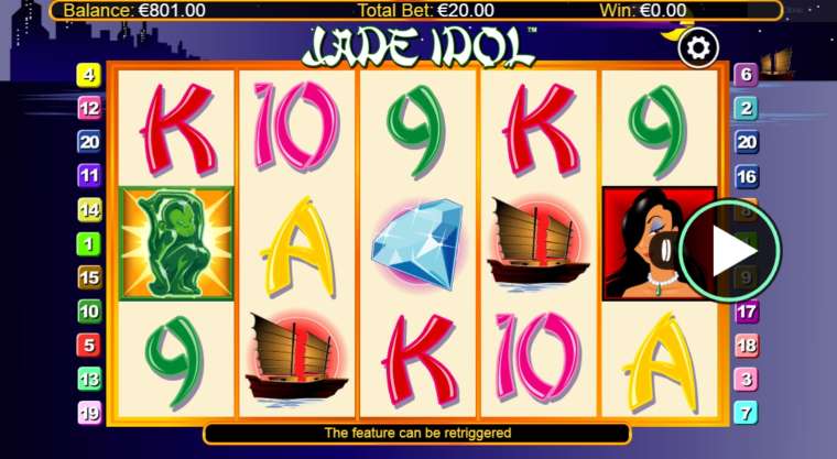 Видео покер Jade Idol демо-игра