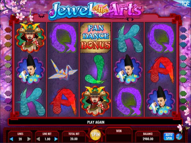 Видео покер Jewel of the Arts демо-игра