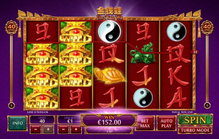 Видео покер Jin Qian Wa демо-игра