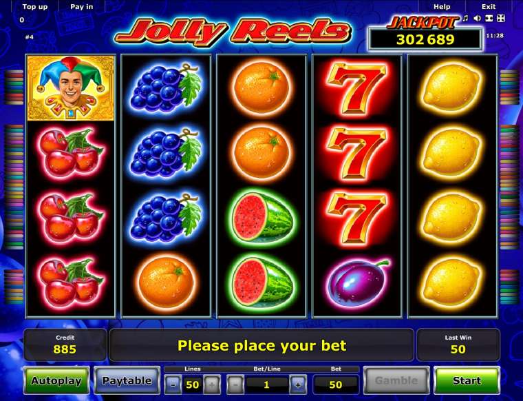 Видео покер Jolly Reels демо-игра