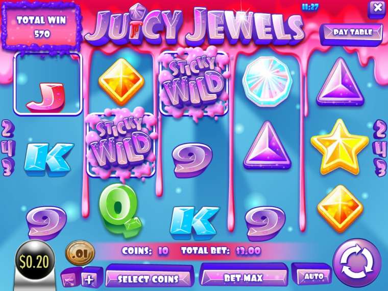 Видео покер Juicy Jewels демо-игра