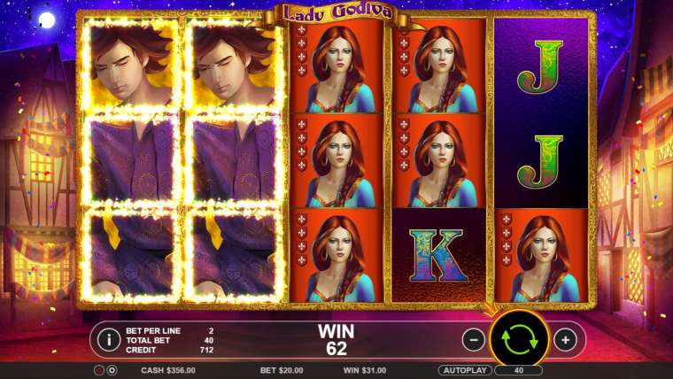 Видео покер Lady Godiva демо-игра
