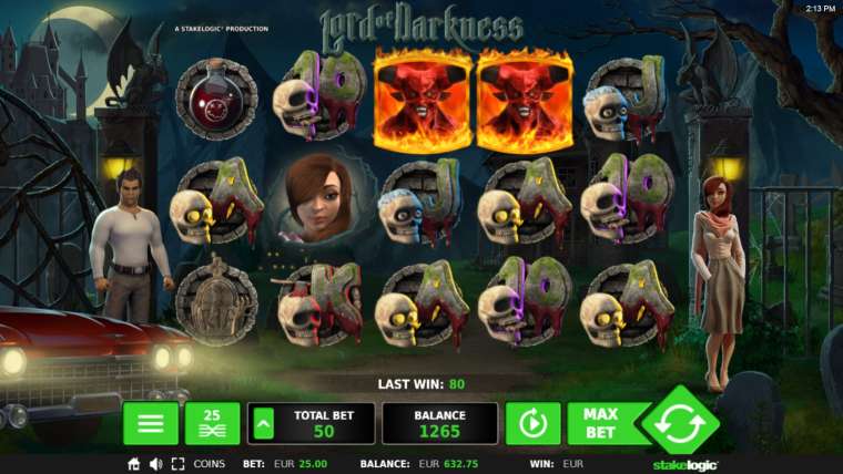 Видео покер Lord of Darkness демо-игра