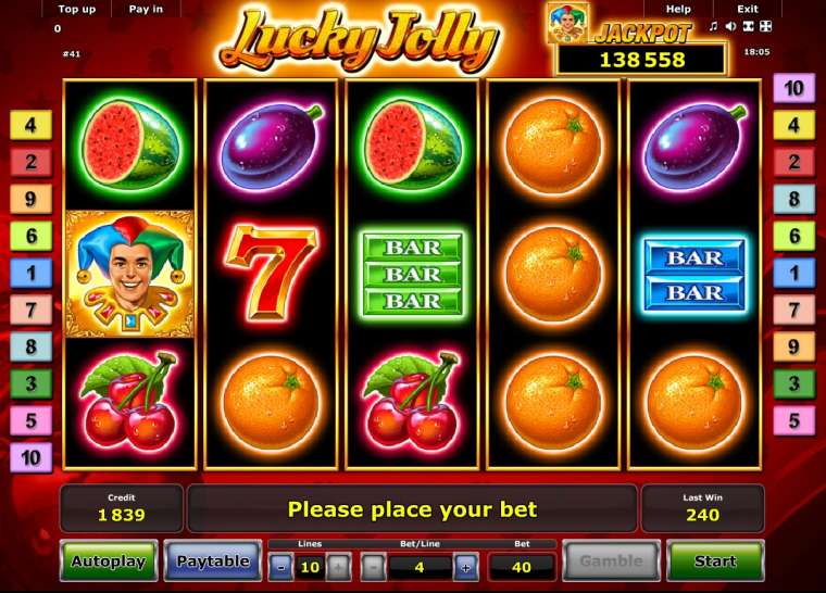 Видео покер Lucky Jolly демо-игра