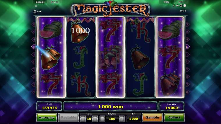 Видео покер Magic Jester демо-игра