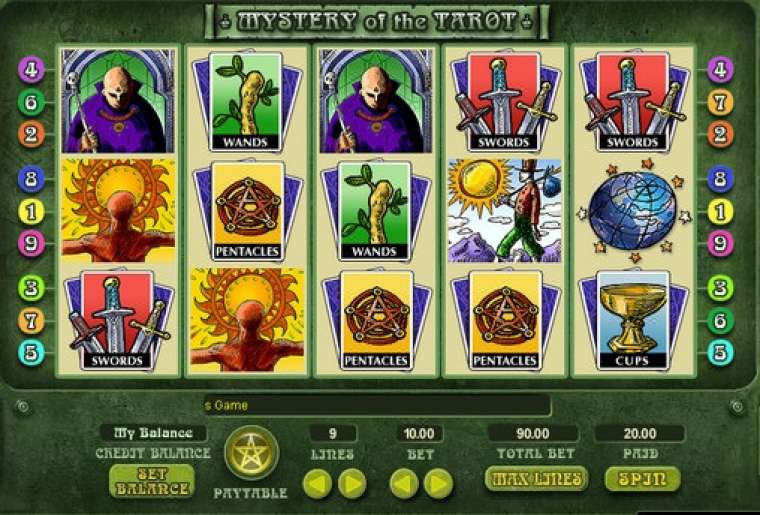 Видео покер Mystery of the Tarot демо-игра