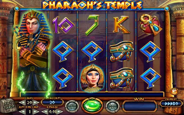 Онлайн слот Pharaoh’s Temple играть