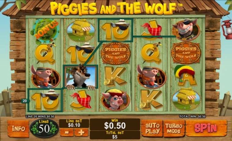 Видео покер Piggies and the Wolf демо-игра