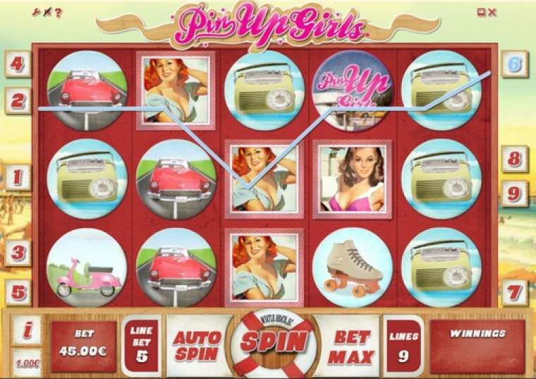 Видео покер Pin Up Girls демо-игра